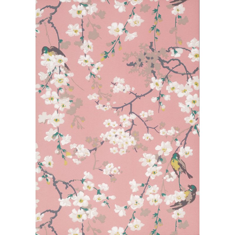 Little Greene Massingberd Blossom wallpaper in Oriental