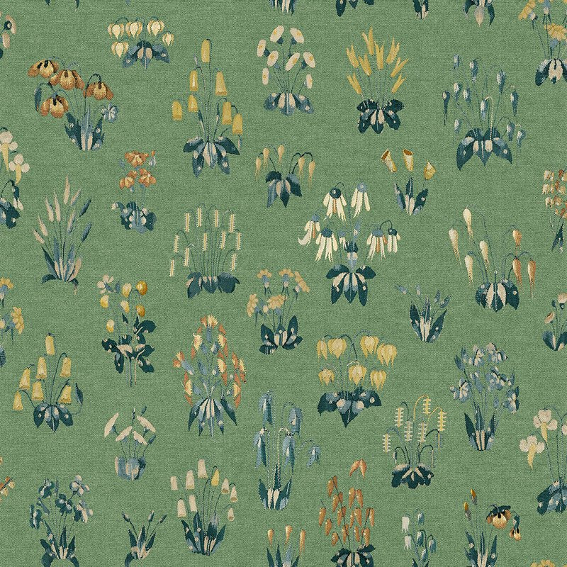 Little Greene Millefleur wallpaper in Garden