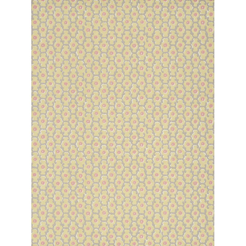 Little Greene Moy wallpaper in Lime