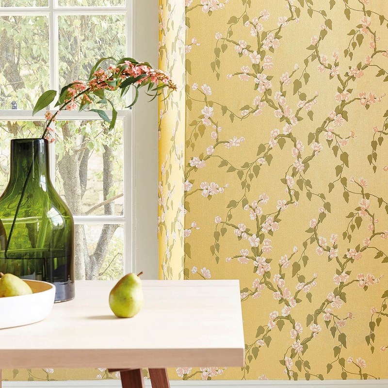 Little Greene Sakura wallpaper — lifestyle image 02