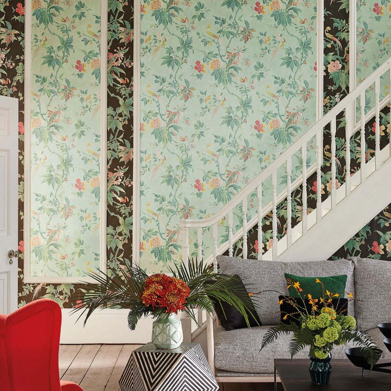 Little Greene Paradise wallpaper — lifestyle image 15