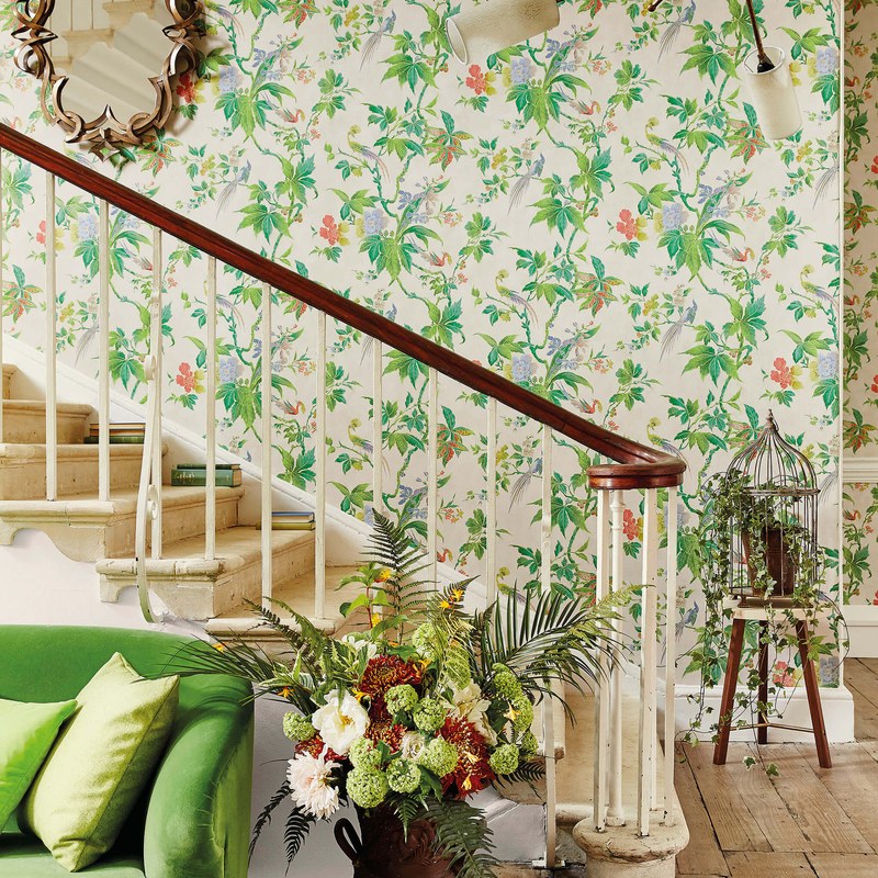 Little Greene Paradise wallpaper — lifestyle image 17
