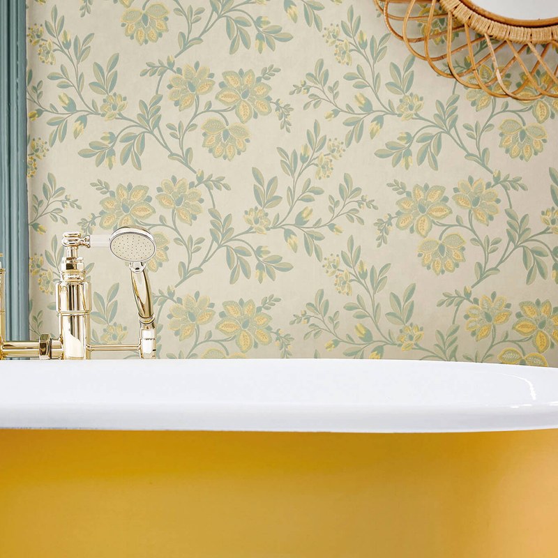 Little Greene Stitch wallpaper — lifestyle image 19