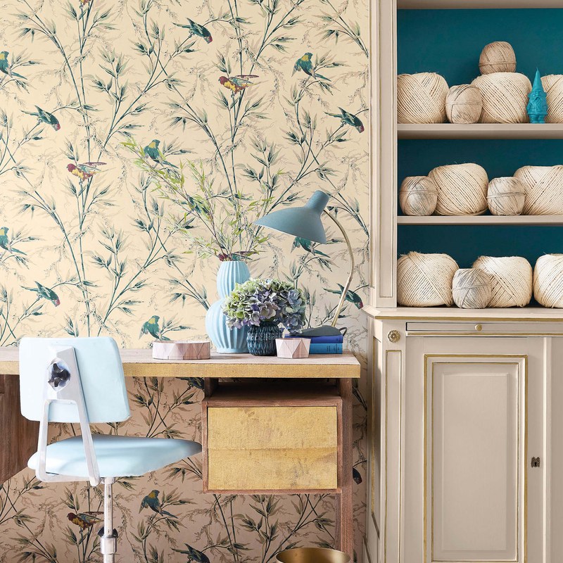 Little Greene Darwin wallpaper — lifestyle image 20