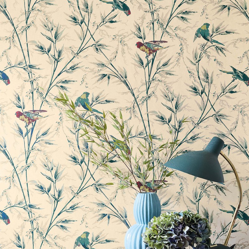 Little Greene Darwin wallpaper — lifestyle image 21