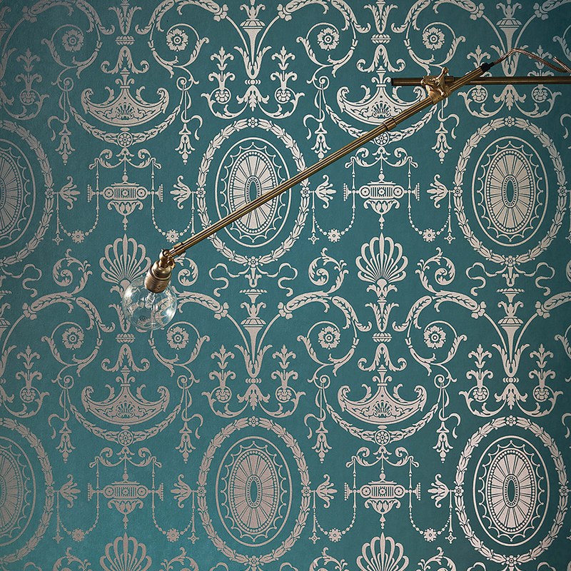 Little Greene Pall Mall wallpaper — lifestyle image 05