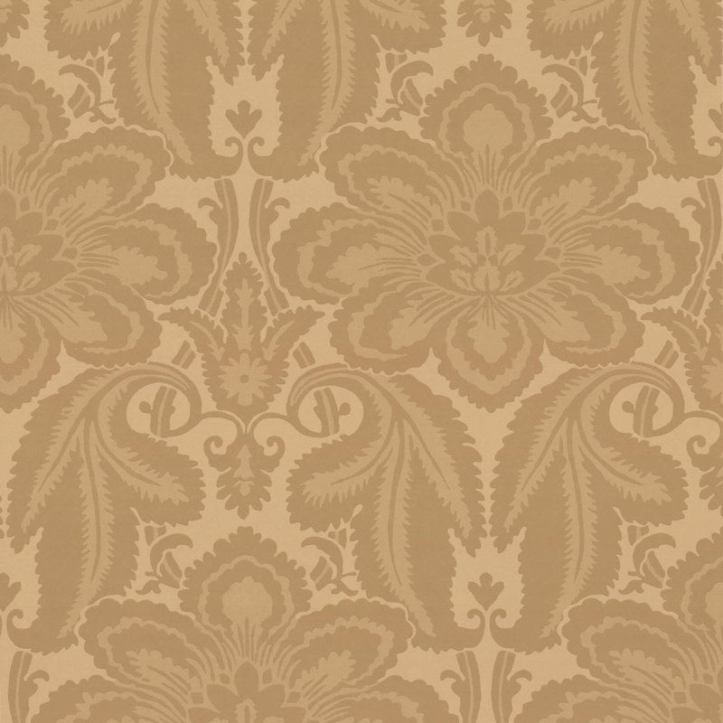 Little Greene Albemarle wallpaper in Gold
