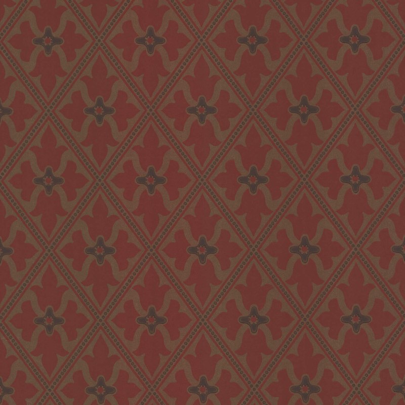 Little Greene Bayham Abbey wallpaper in Spanish Gold