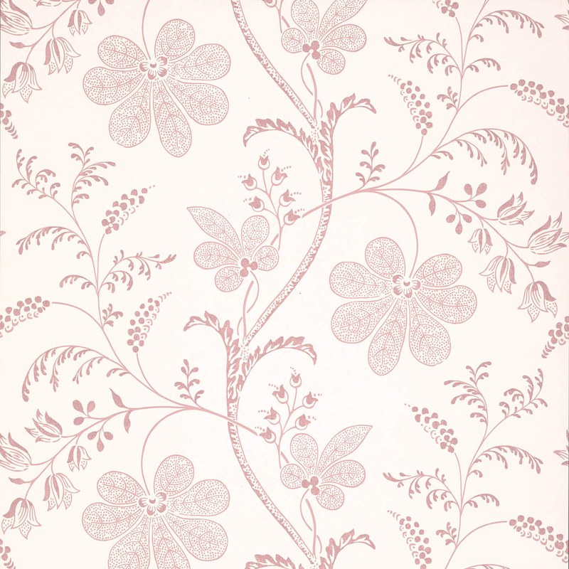 Little Greene Bedford Square wallpaper in Hellebore