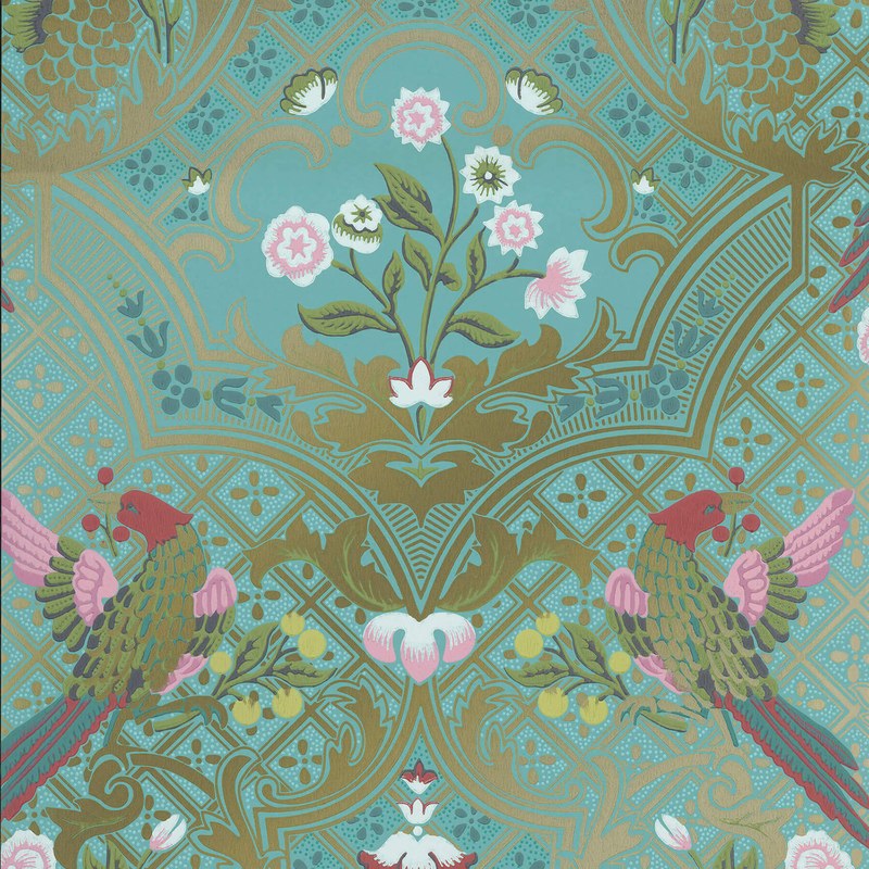 Little Greene Brodsworth wallpaper in Empress