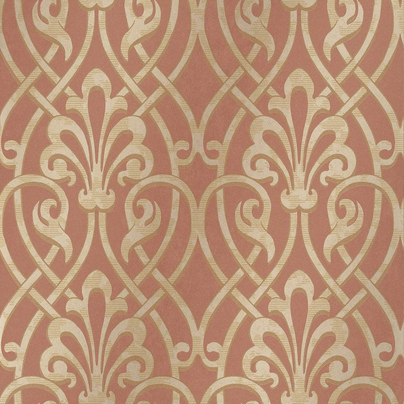 Little Greene Brook Street wallpaper in Etruscan