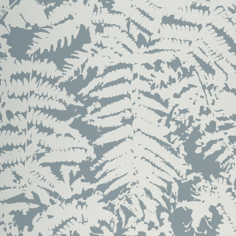 Little Greene Fern wallpaper in Sage Blue