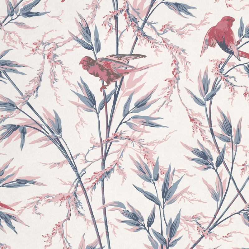 Little Greene Great Ormond St. wallpaper in Carmine
