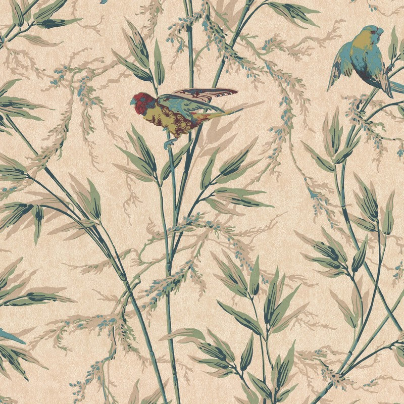 Little Greene Great Ormond St. wallpaper in Parchment
