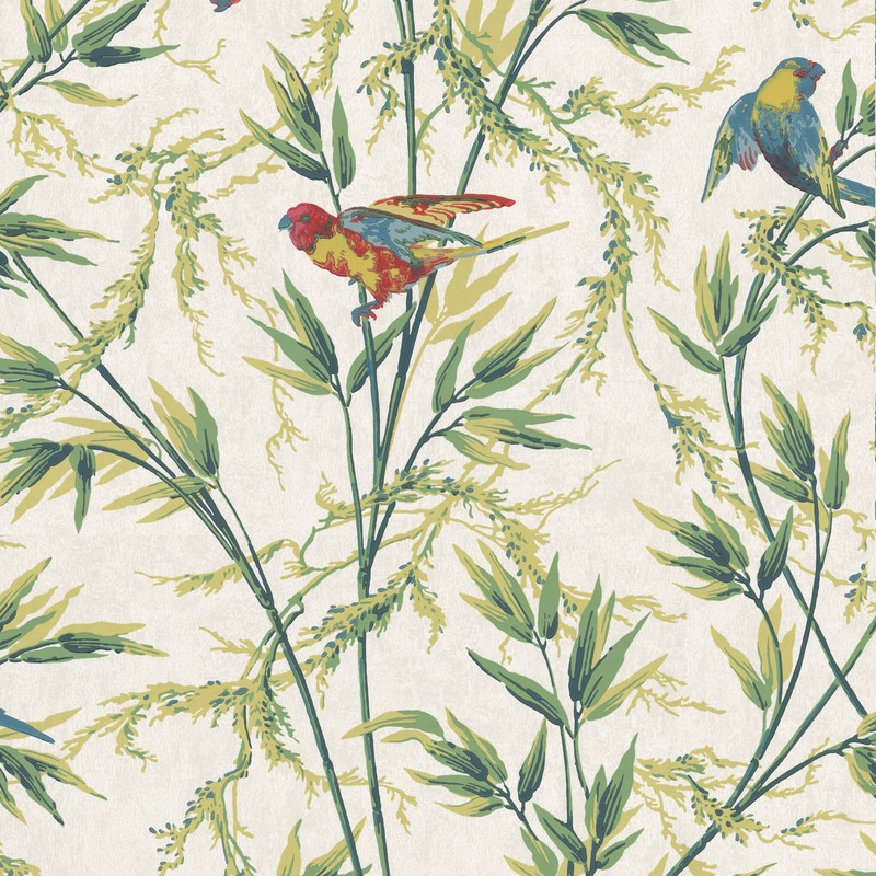 Little Greene Great Ormond St. wallpaper in Tropical