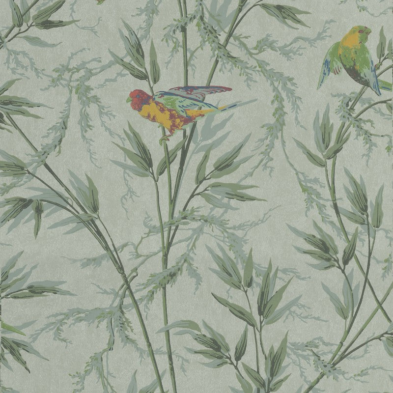 Little Greene Great Ormond St. wallpaper in Verditure