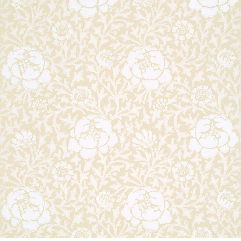 Little Greene Lansdowne Walk wallpaper in Frost