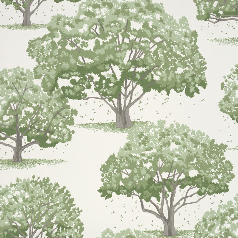 Little Greene Magnolia Blossom wallpaper in Hopper