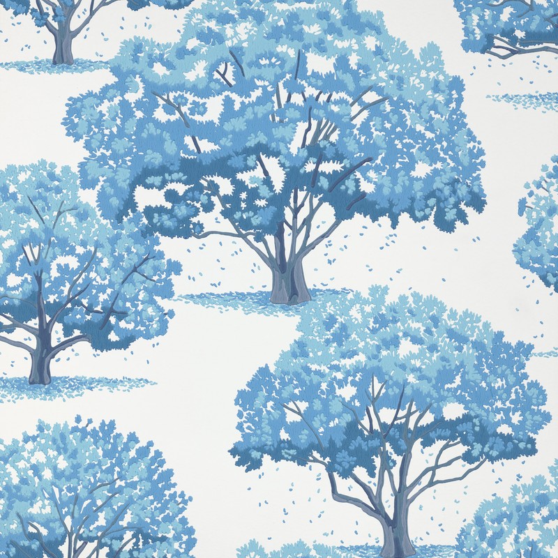 Little Greene Magnolia Blossom wallpaper in Tivoli