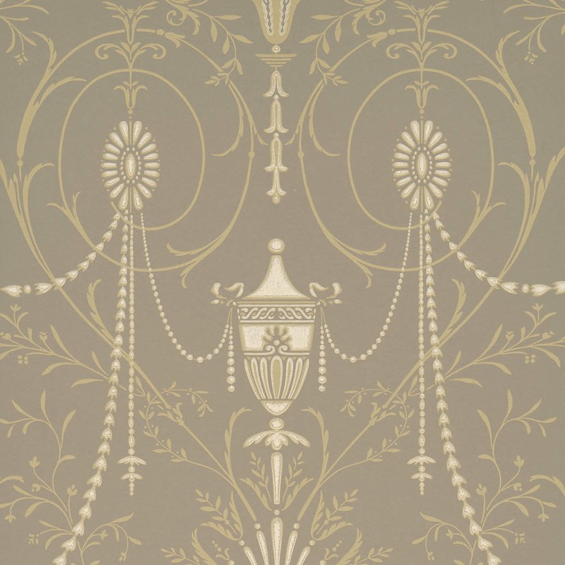Little Greene Marlborough wallpaper in Boutique