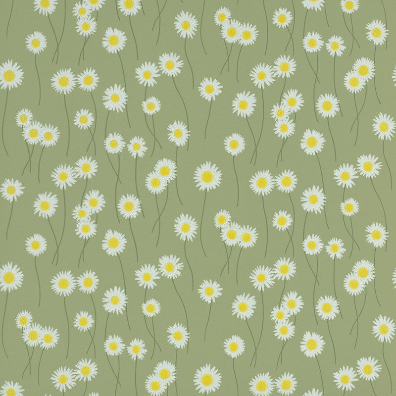 Little Greene Moon Daisies wallpaper in Garden