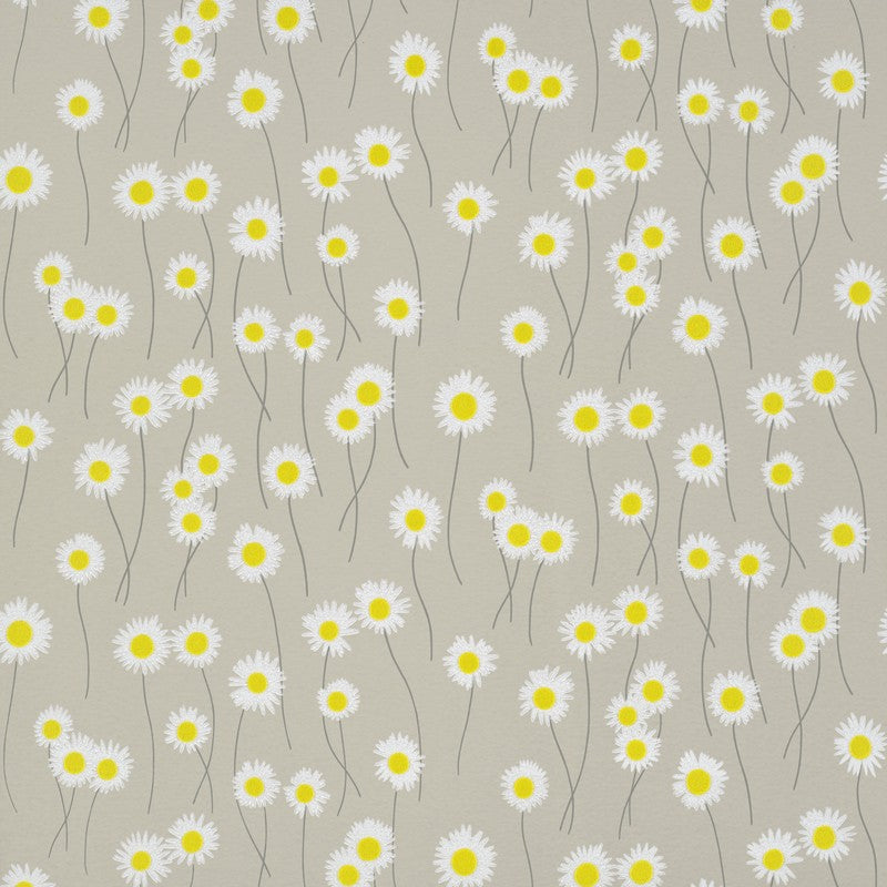 Little Greene Moon Daisies wallpaper in Slaked Lime