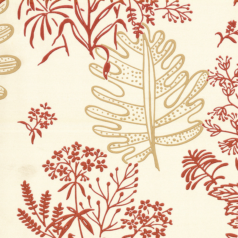 Little Greene Norcombe wallpaper in Jazz