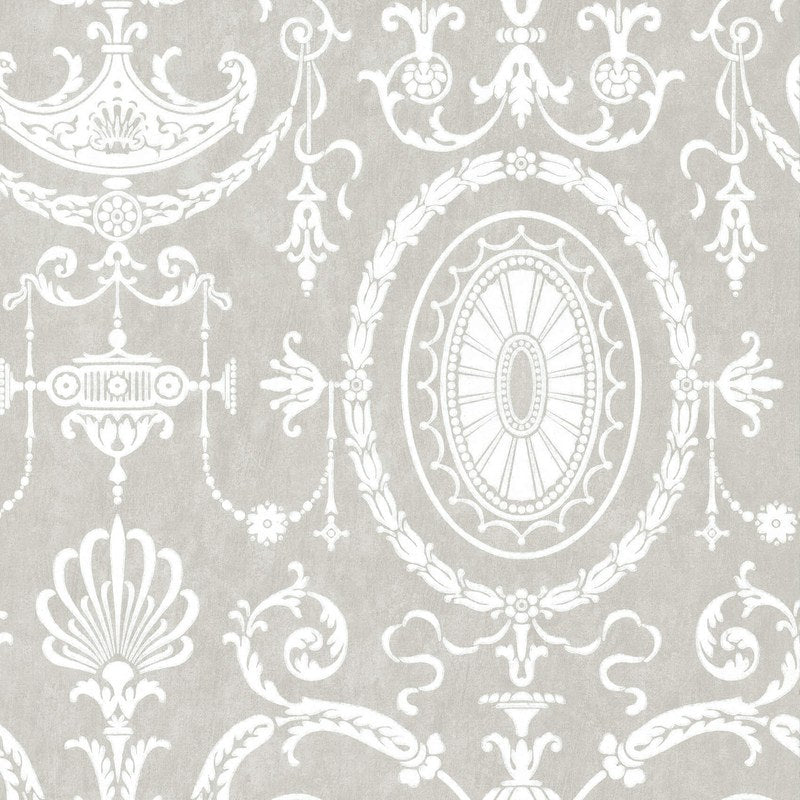 Little Greene Pall Mall wallpaper in Brume