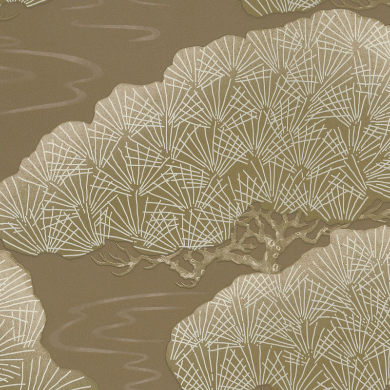 Little Greene Pines wallpaper in Golden Pine