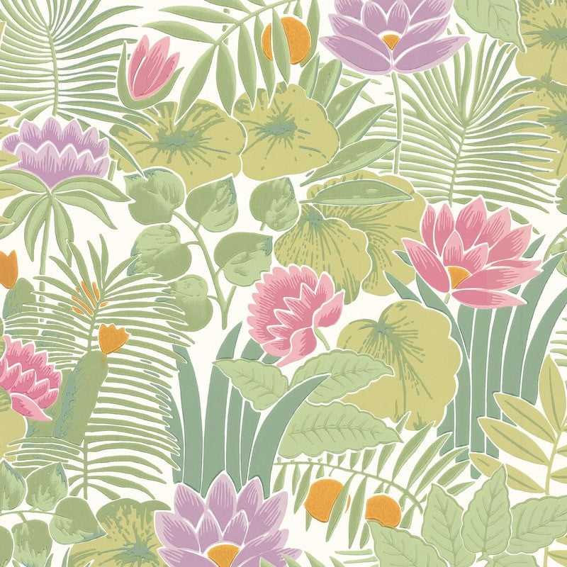 Little Greene Reverie wallpaper in Jardin