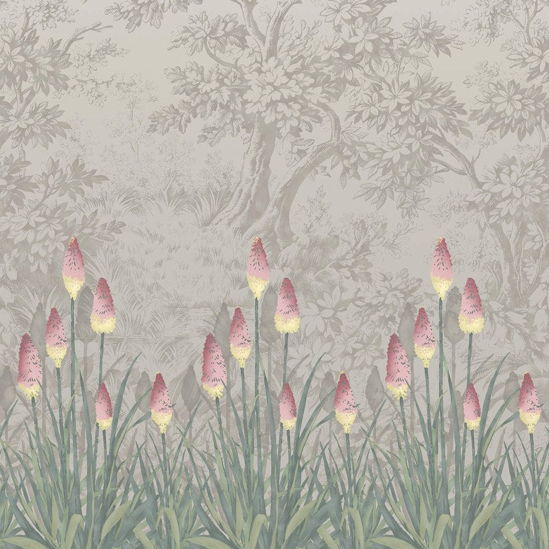 Little Greene Upper Brook St. wallpaper in Matin