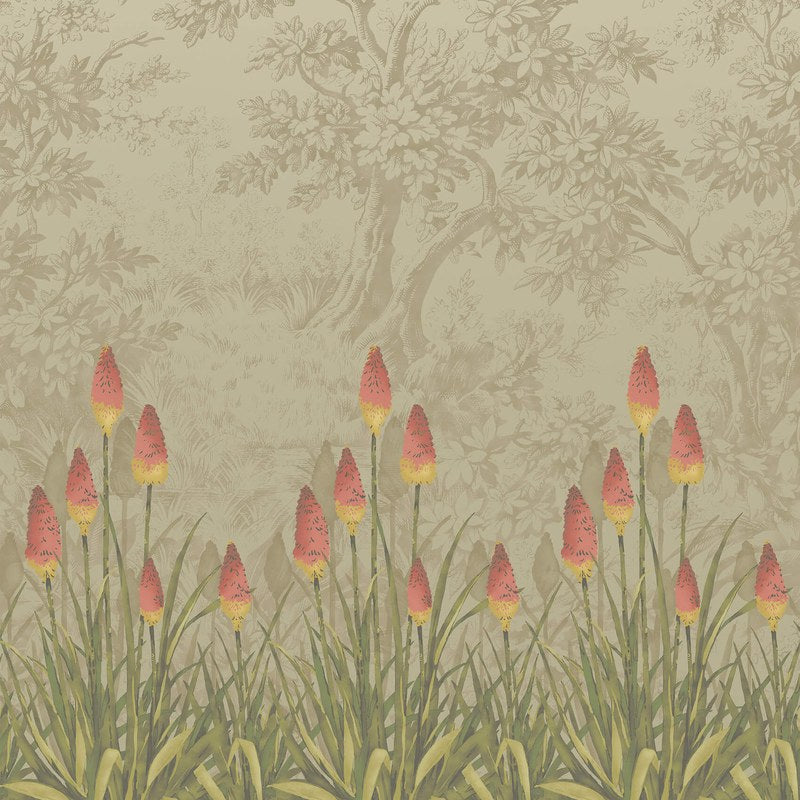 Little Greene Upper Brook St. wallpaper in Midi