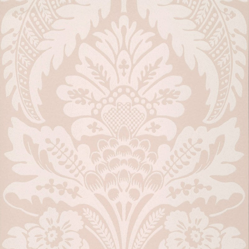 Little Greene Wilton wallpaper in Gypsum