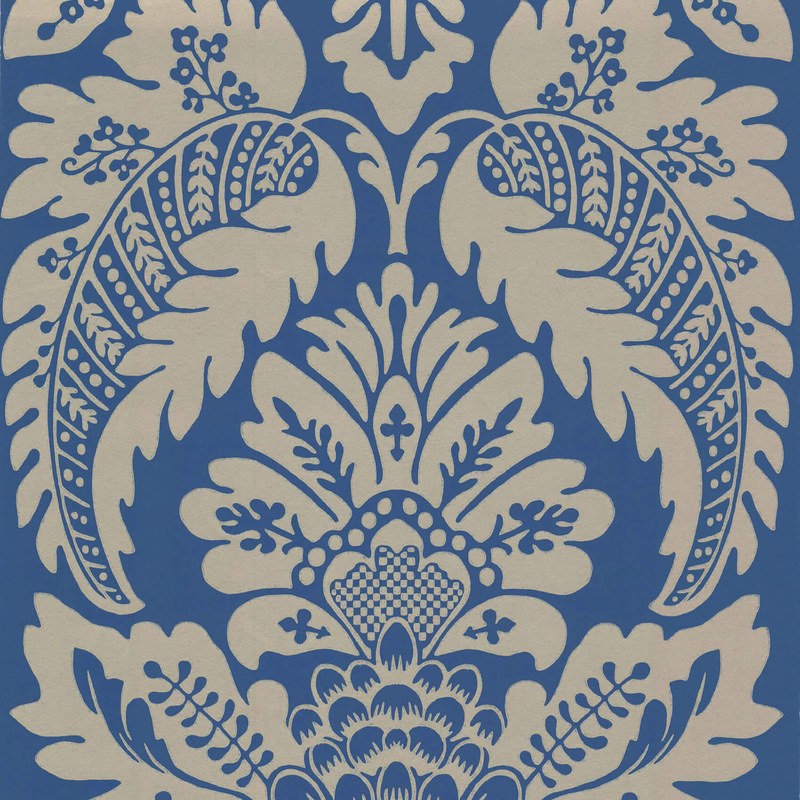 Little Greene Wilton wallpaper in Sovereign