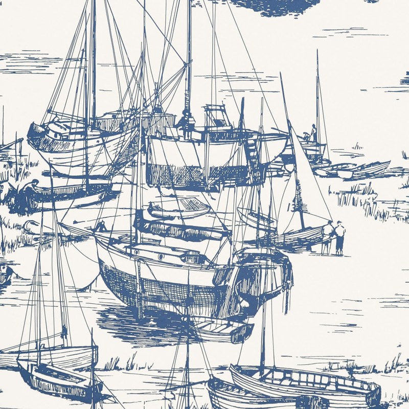 Little Greene Zingara wallpaper in Delft