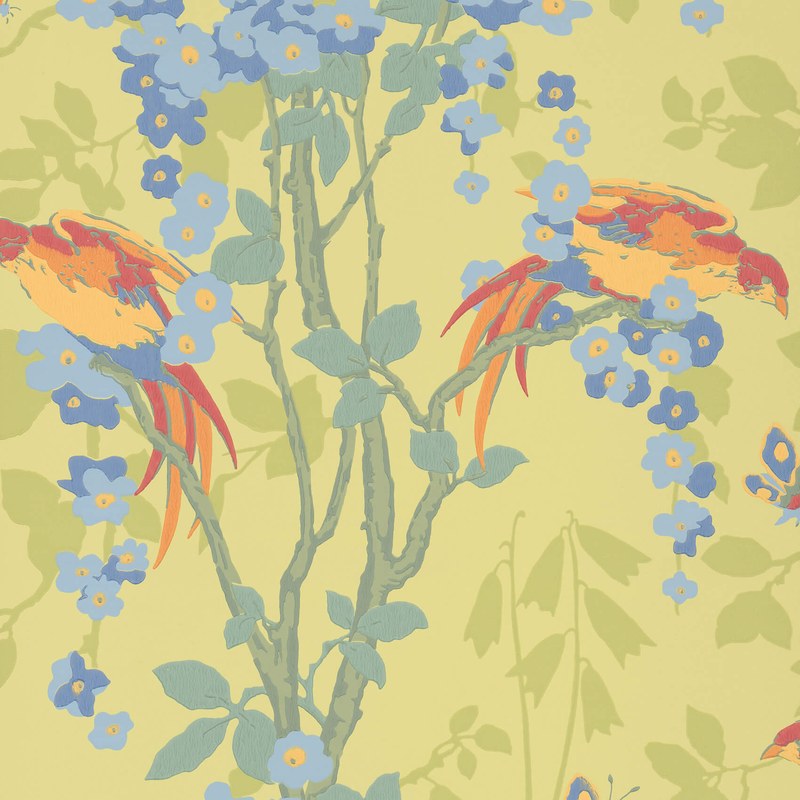 Little Greene Loriini wallpaper in Jasper