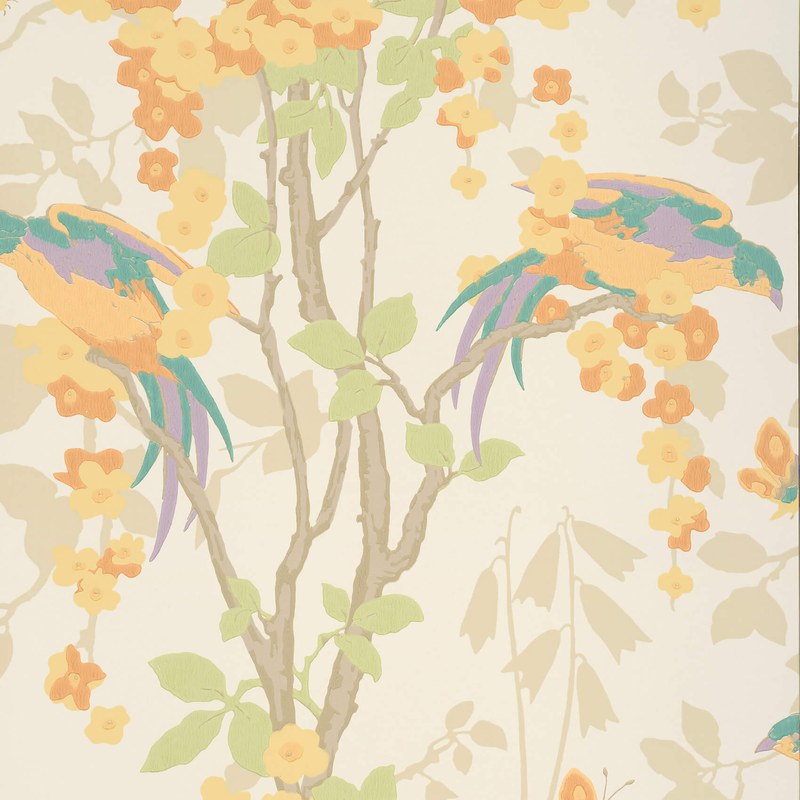 Little Greene Loriini wallpaper in Nouveau