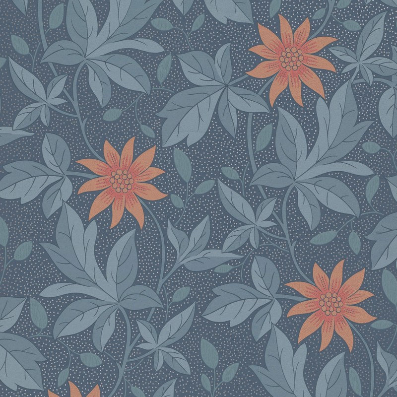 Little Greene Monroe wallpaper in Night Flower