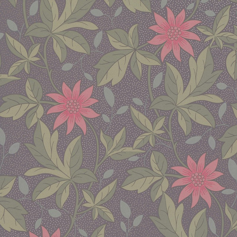 Little Greene Monroe wallpaper in Pink Flower