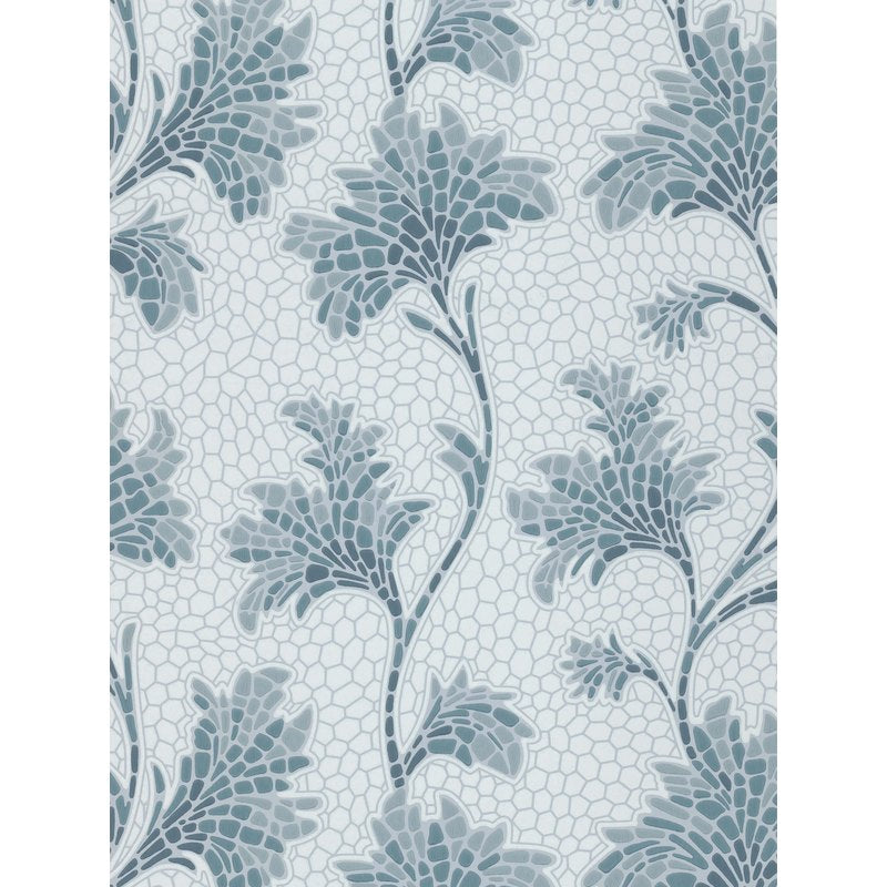 Little Greene Mosaic Trail wallpaper in Etruria