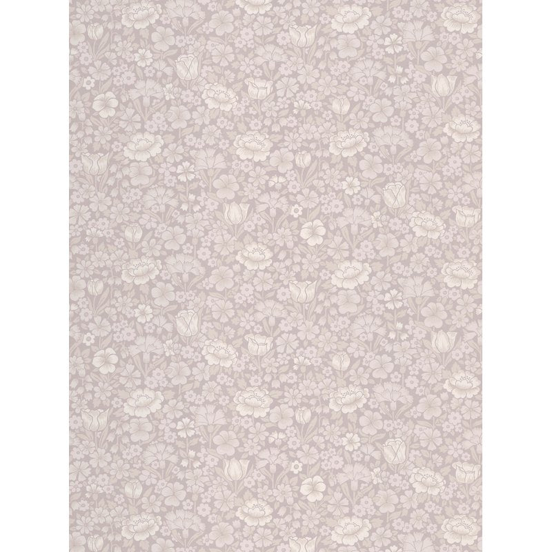 Little Greene Spring Flowers wallpaper in French Grey