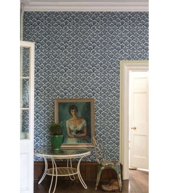 Farrow & Ball Aranami Wallpaper room inspiration 2