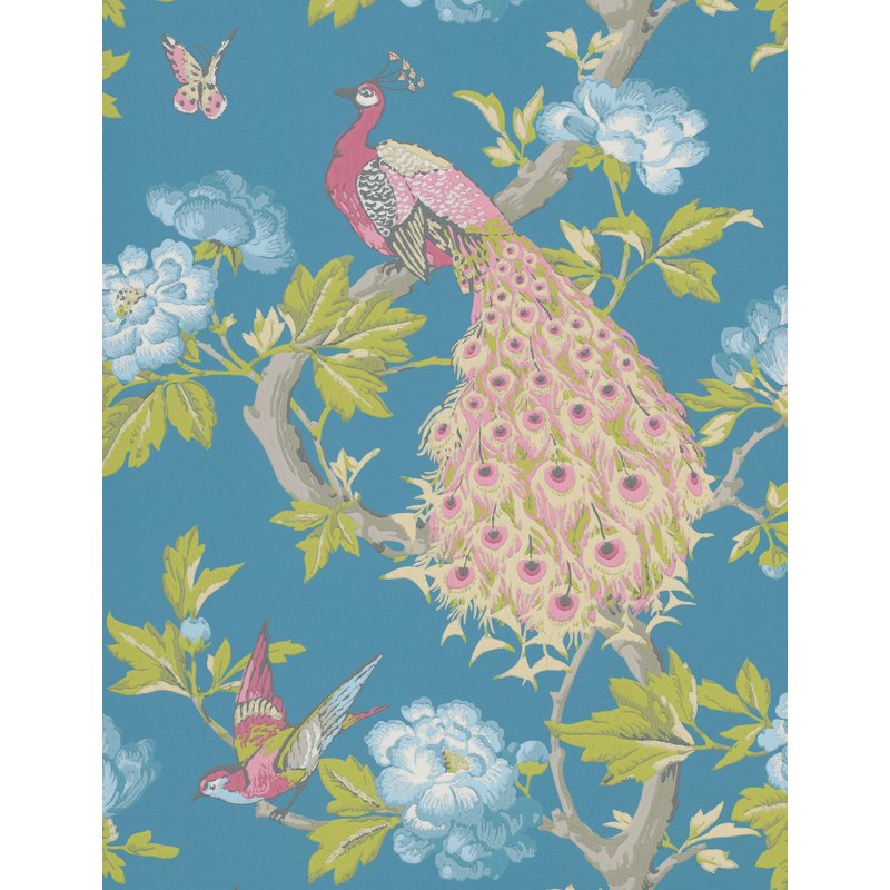 Little Greene Pavona wallpaper in Sylvie