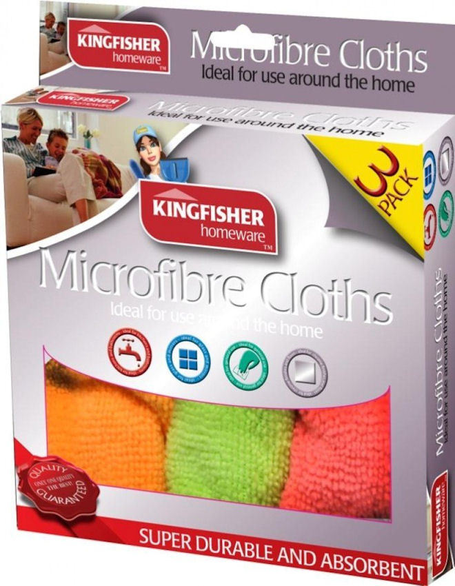 Microfiber Cloths Pack of 3
