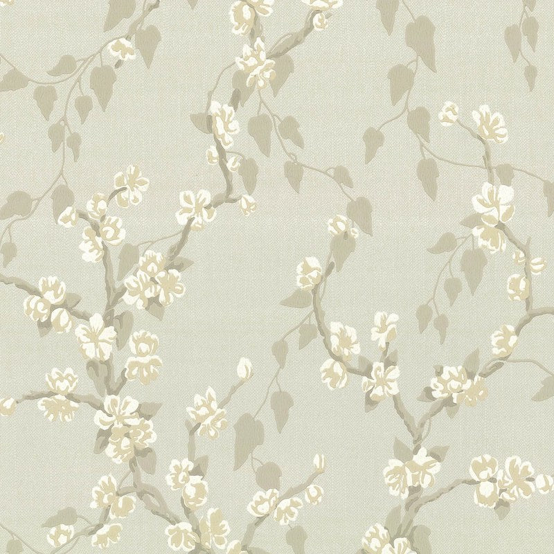 Little Greene Sakura wallpaper in Fawn