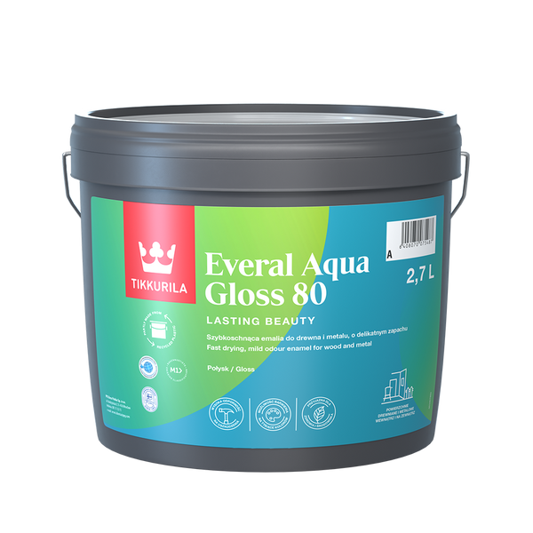 Tikkurila Everal Aqua Gloss 80