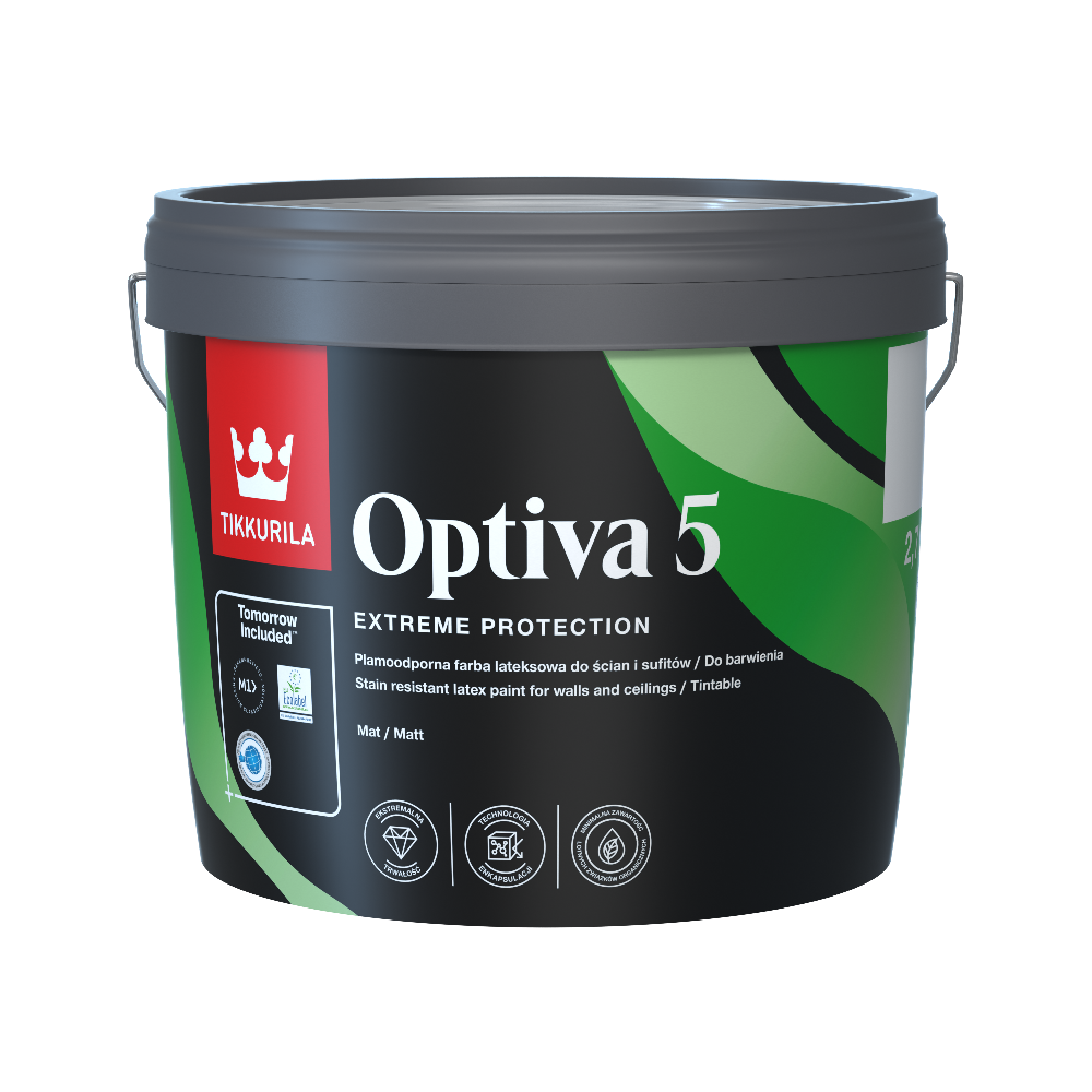 Tikkurila Optiva Matt [5] - TINTED Colour