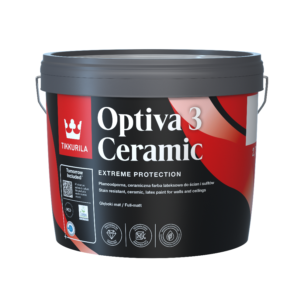 Tikkurila Optiva Ceramic Super Matt [3] - TINTED Colour