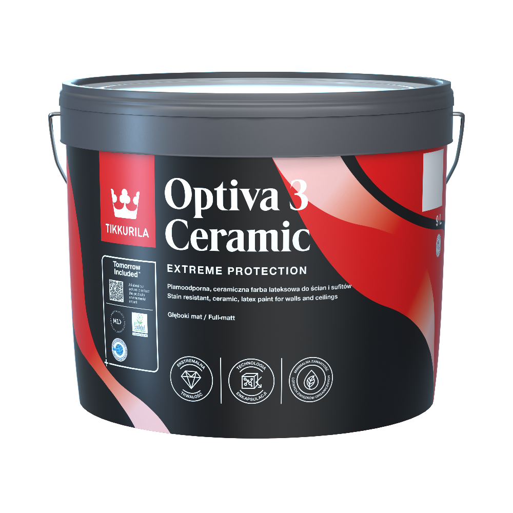 Tikkurila Optiva Ceramic Super Matt [3] - TINTED Colour