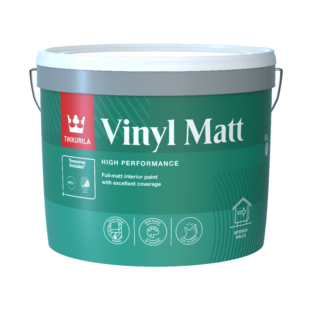 Tikkurila Vinyl Matt - TINTED Colour